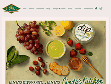 Tablet Screenshot of cindyskitchen.com